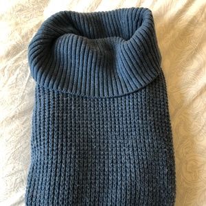 LL Bean comfy chunky knit turtleneck sweater